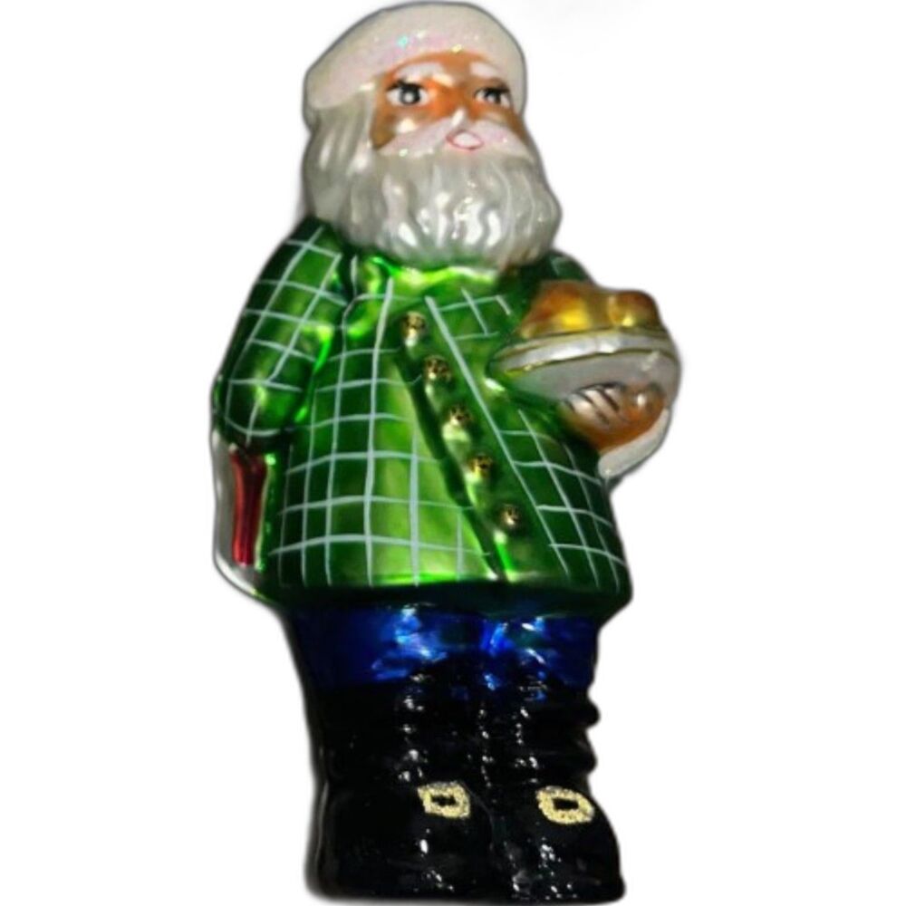 Christopher Radko "Cookbook Santa" Limited Edition Christmas Ornament
